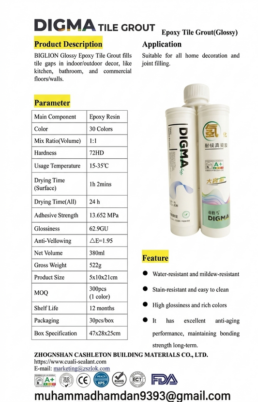 Digma Tile Grout Solutions
